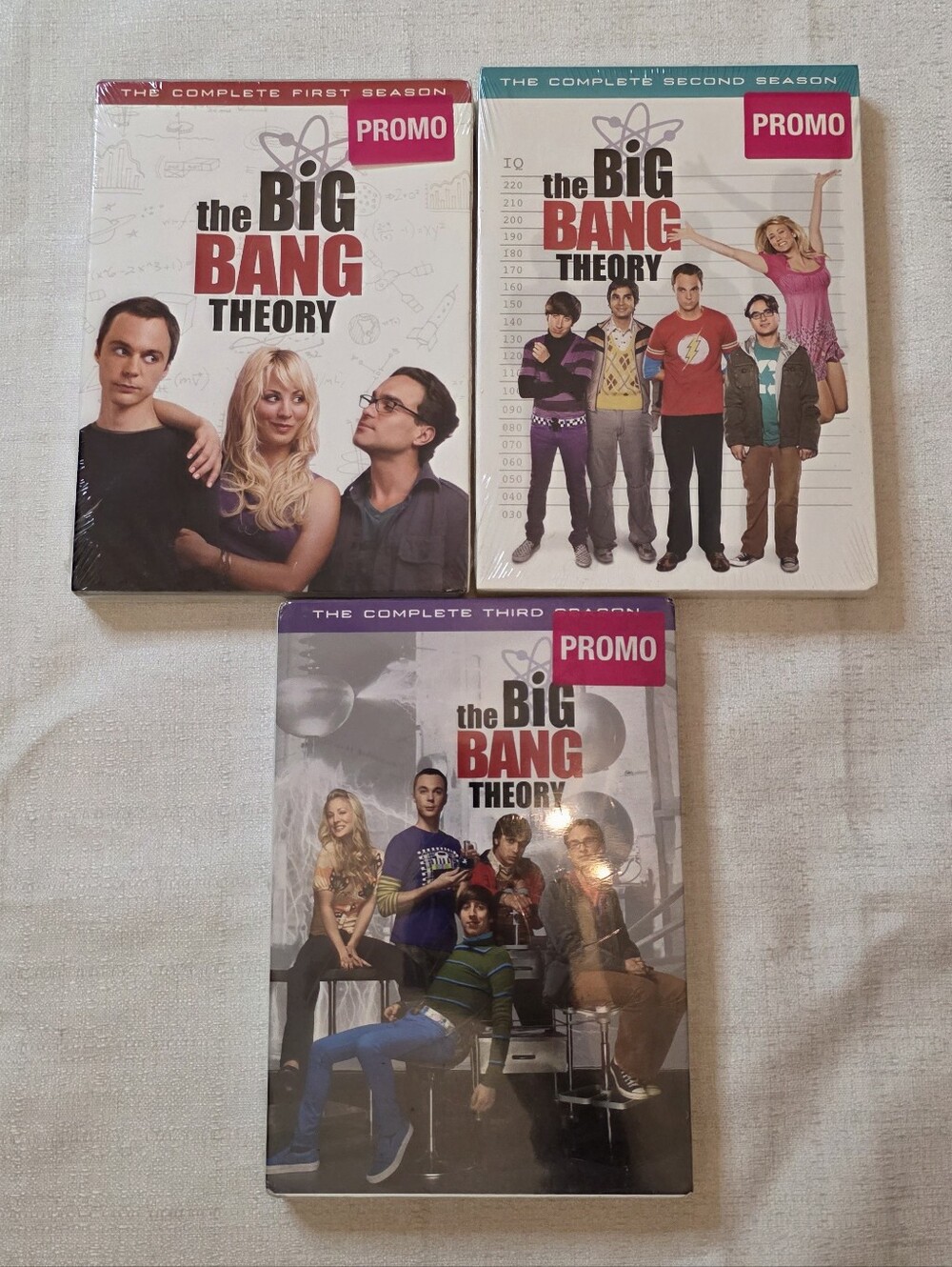 Big Bang Theory DVD Complete Seasons 1-3